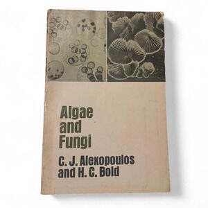 1967 First Edition Algae and Fungi Book